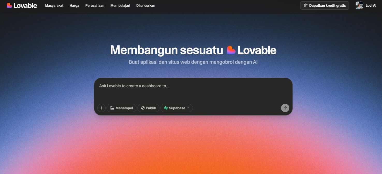 platform serba tulisan